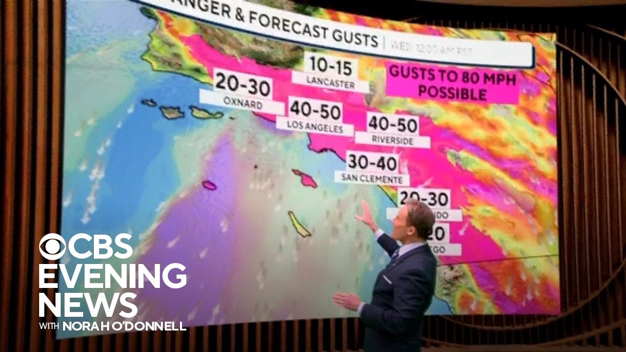 More dangerous winds expected in California