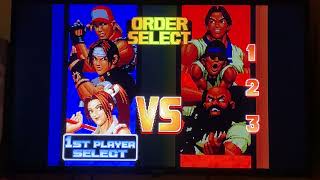 King of fighters 97 Neo geo cd gameplay #neogeo #snk #retrogaming #kingoffighters