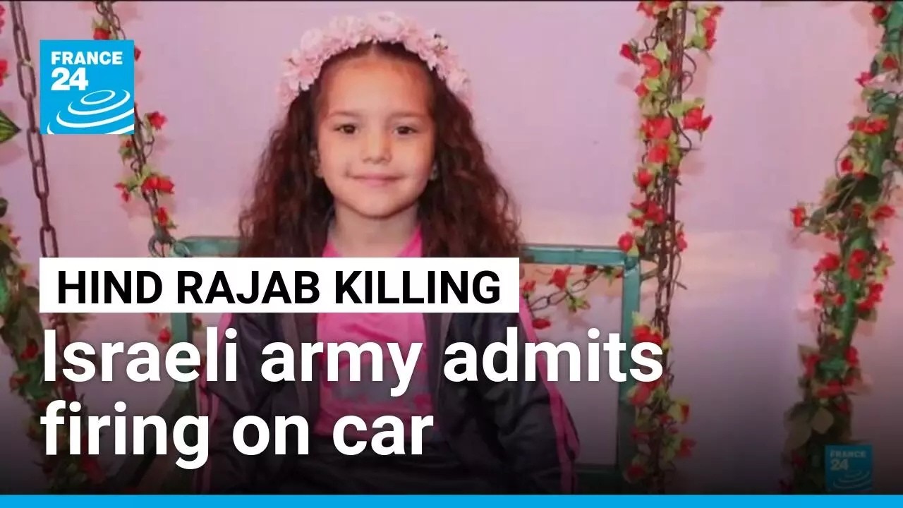 Israeli army admits firing on car in death of 5-year-old Hind Rajab • FRANCE 24 English