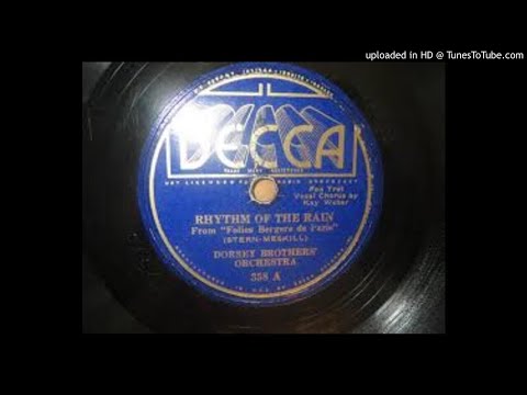 Dorsey Brothers Orchestra "Rhythm Of The Rain"  (1934) - Decca 358.