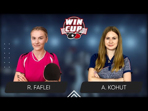 09:00 Romaniia Faflei - Alina Kohut West 1 WIN CUP 29.12.2023 | TABLE TENNIS WINCUP