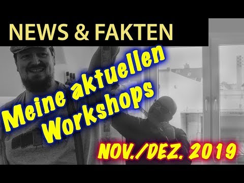 📷  Analoge Fotografie - Das Angebot für Euch: Meine aktuellen Workshops Nov./Dez. 2019