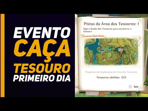 Genshin Impact: Sumeru - Evento Caça ao Tesouro - Dia 1