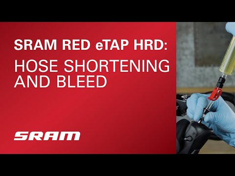 SRAM RED® eTap® HRD: Hose Shortening and Bleed