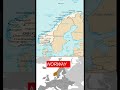 Norway map and city with famous | world map of countries|# countries map|# famous countries
