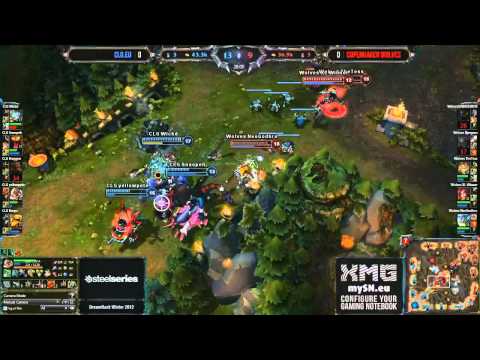 CLG.eu versus Copenhagen Wolves game 1 (Dreamhack Winter 2012 semifinals)
