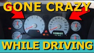 Speedometer and RPM Gauge Needles Going Crazy Dodge Ram
