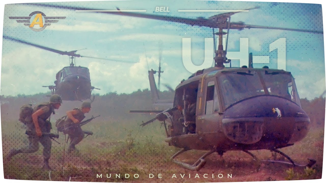 Bell UH-1 Iroquois - El icónico helicóptero de Vietnam