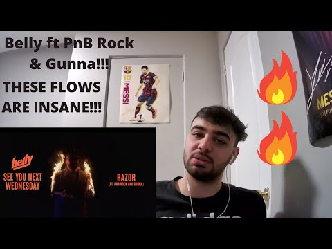 Belly ft PnB Rock & Gunna "Razor" REACTION!!!! (THIS TRACK IS HEAT HEAT!!!)