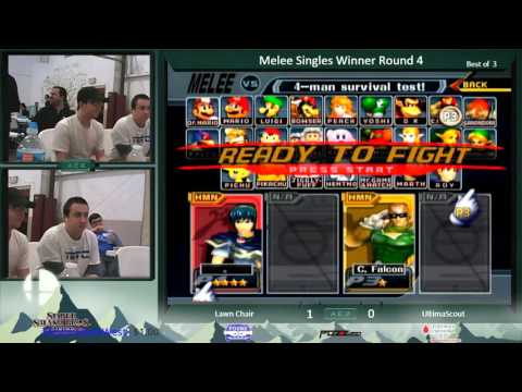 AEX 10: Lawn Chair vs UltimaScout - Melee Singles Winners Round 4