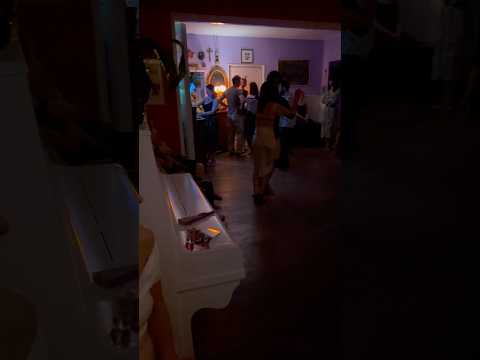 Milonga Bombon (tues @ Kvaka 22) tango dancing - Belgrade, Serbia