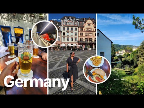1st Europe Trip 🇩🇪 Germany Travel Vlog | Frankfurt | Mainz Germany | Kirn Germany | Life in Germany