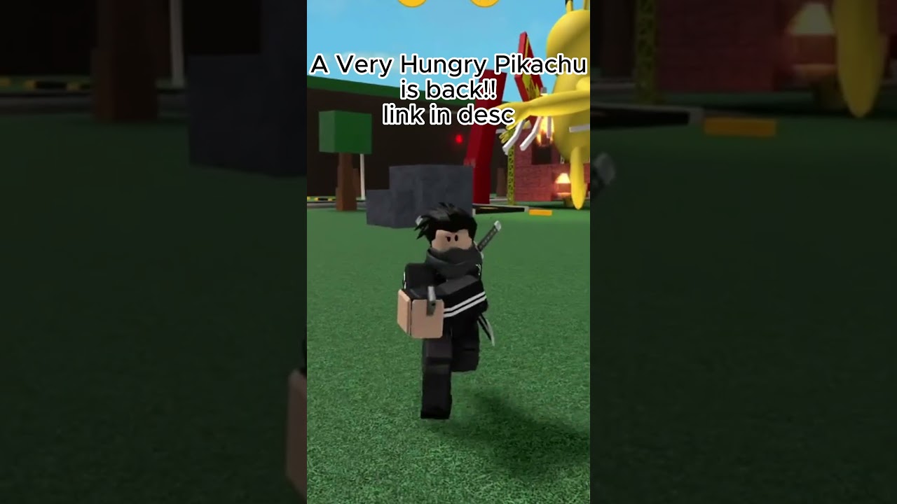 A Very Hungry Pikachu is back!!! (game is closed) #shorts
