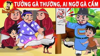 TƯỞNG GÀ THƯỜNG, AI NGỜ GÀ CẤM - Nhân Tài Đại Việt - Phim hoạt hình - Truyện Cổ Tích Việt Nam