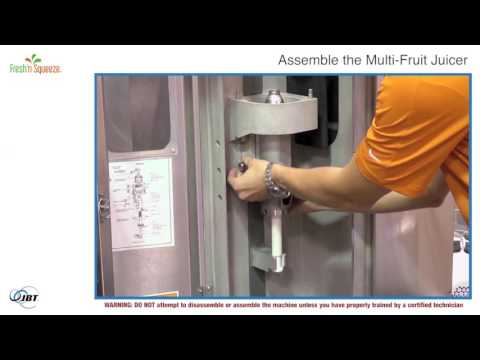 Fresh'n Squeeze® Multi-Fruit Juicer (MFJ) - Assembly [0378]