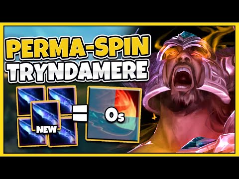 SPELLS HAVE NO COOLDOWNS! NEW 100% CDR TRYNDAMERE BUILD! (SEASON 11)  - League of Legends