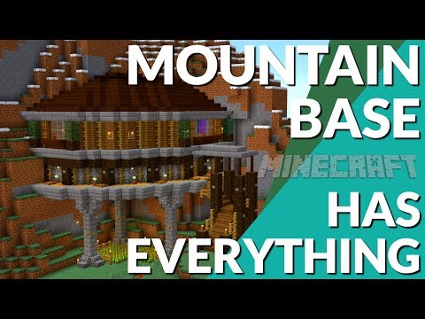 Avomance - Minecraft: How to Make a Mountain House in Minecraft | Minecraft Base Tutorial (Avomance 2019)