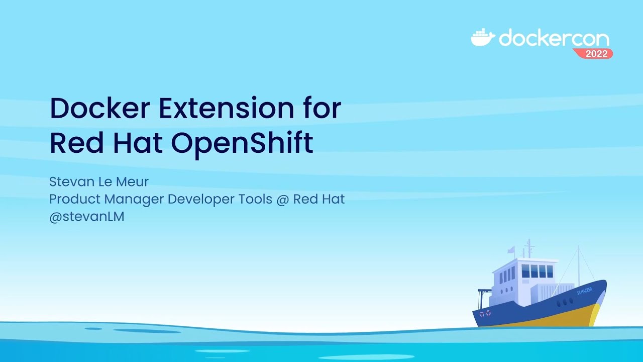 Docker Extension for Red Hat OpenShift