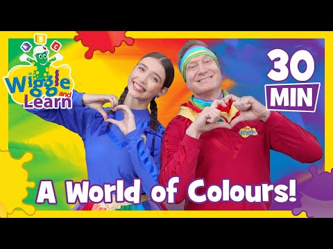 A World of Colours! 🌈 Wiggle and Learn 📚 The Wiggles