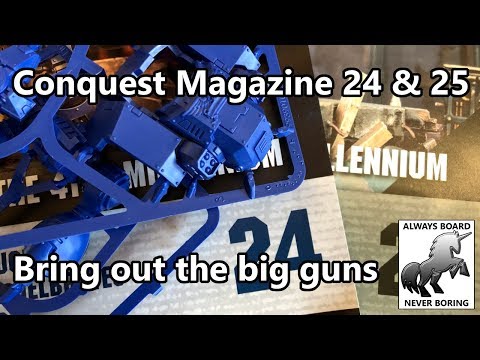 Warhammer 40,000: Conquest Issues 24 & 25 - Unboxing & Review (Hachette Partworks Magazine)