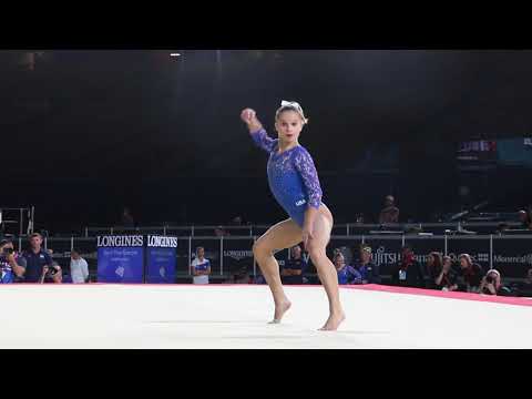 Ragan Smith, USA - Floor - 2017 World Championships Podium Training