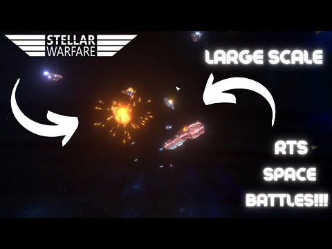 Exciting NEW space RTS / strategy game !!   - Stellar Warfare (Early access)
