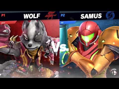 Makken (Wolf / Fox) vs AK | Default (Samus / Dr Mario) - Local of Lafayette #23 (Losers Semi-Finals)