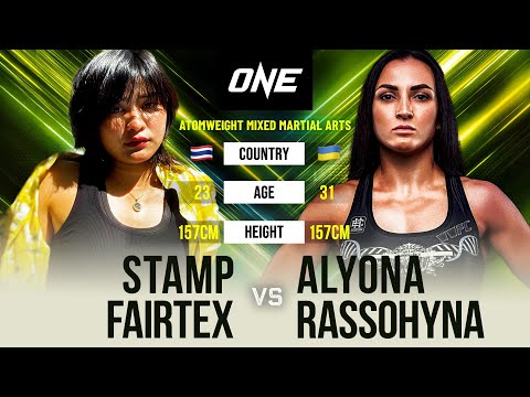 Stamp Fairtex vs Alyona Rassohyna full fight