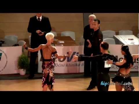 Sergey Makarenko - Tatiana Nikolaeva, Brno Open 2012, WDSF senior I latin, 1. round - samba