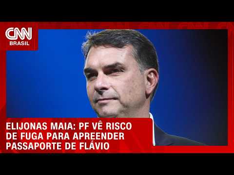 PF vê risco de fuga para apreender passaporte de Flávio Bolsonaro | CNN NOVO DIA