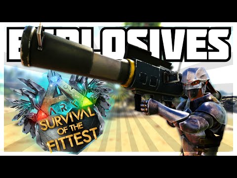 I Can ONLY Use EXPLOSIVES - ARK: Survival Of The Fittest