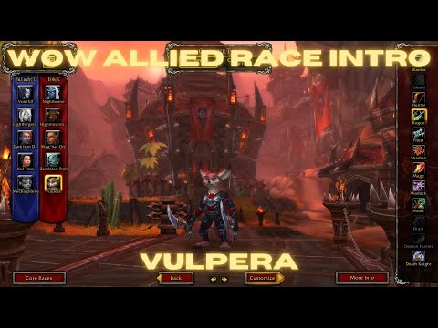 WOW Allied Race Intro - Vulpera