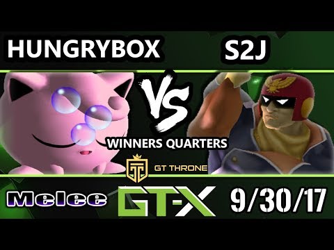 GTX 2017 Melee - Liquid'Hungrybox (Jigglypuff) vs Tempo | S2J (Falcon) - SSBM W.Quarters