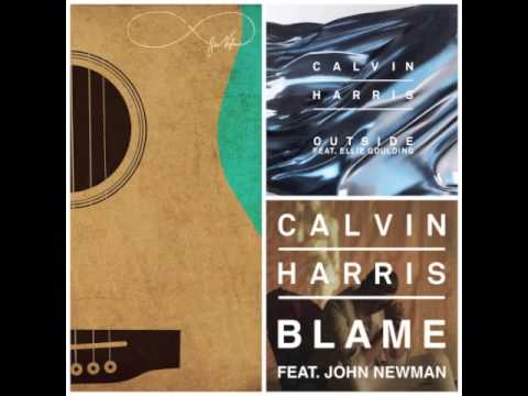 Outside vs. Blame - Calvin Harris (acoustic mashup by Jess Vogler)