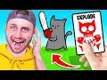I GOT ATTACKED By A KITTEN Exploding Kittens
