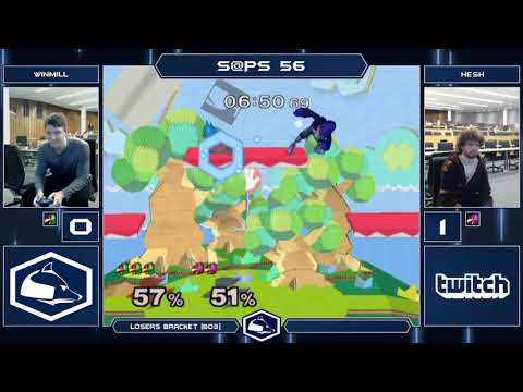 S@PS 56 Melee Singles - winmil (Falco) vs Hesh (Red Falco) - Losers Bracket