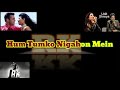 Hum Tumko Nighaon Mein Karaoke With Lyrics Clean Karaoke With Scrolling Lyrics Karaoke RKstudio
