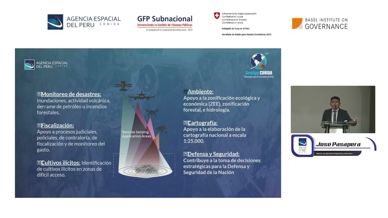 Lanzamiento de la GeoApp CONIDA