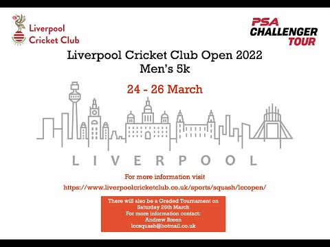 LCC Graded Squash Open 2022 - Finals