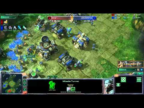 Stizar(P) vs BadMofo(T) EPIC MATCH!!! pt1 Longshot SC2