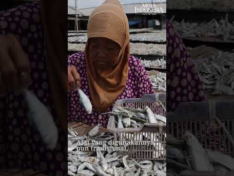 Sentra Pengolahan Ikan Asin di Muara Angke
