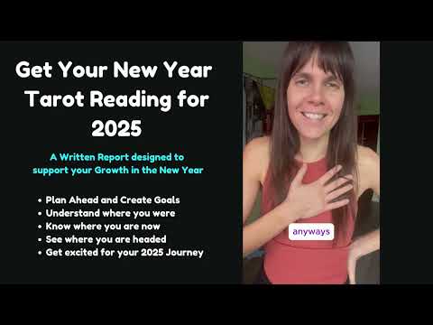 Order A New Year Tarot Reading for 2025 – Rich7Witch