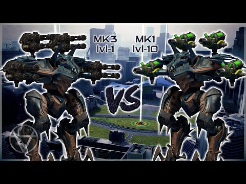 [WR] 🔥 Punisher T (Mk3) VS Venom (Mk1-10) – Comparison | War Robots