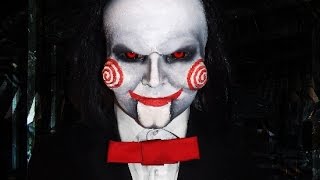 Billy - Jigsaw Puppet - Makeup Tutorial!