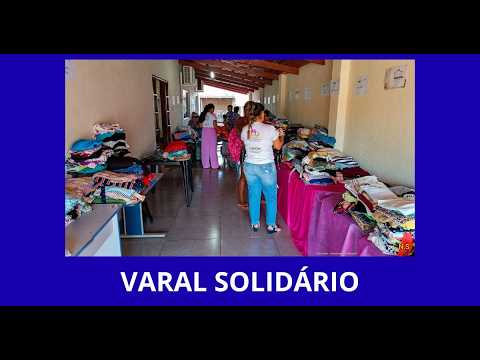Ex-primeira-dama promove mais uma edição do varal solidário em Aurora do Tocantins