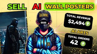 $2,494/Day Selling AI Posters? 🔥 MolyPix AI Step-by-Step Guide!