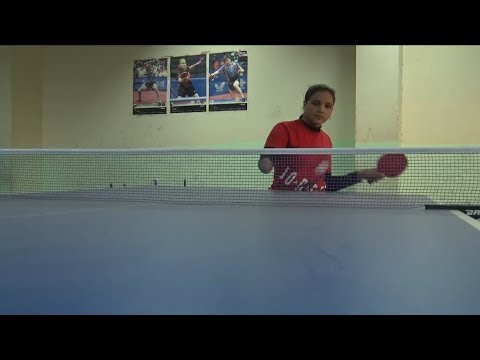 The table tennis champion who won’t let anything stop her