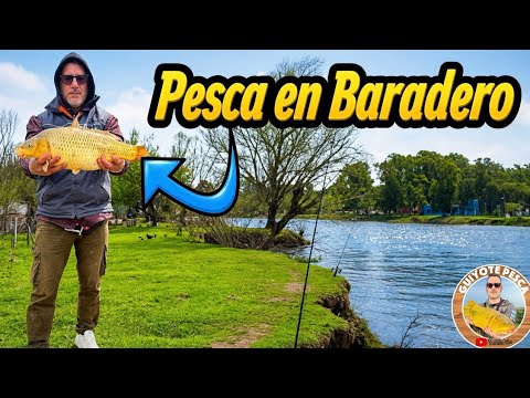 PESCA Y COCINA EN BARADERO LINDA VARIADA DE BAGRES BOGAS Y CARPA!!