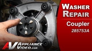 Whirlpool Washer Repair: Pumps but Will Not Spin — Coupler