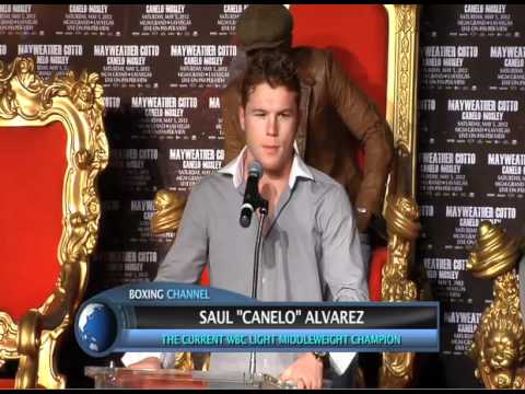 Shane Mosley vs Saul Canelo Alvarez: Los Angeles Press Conference highlights
